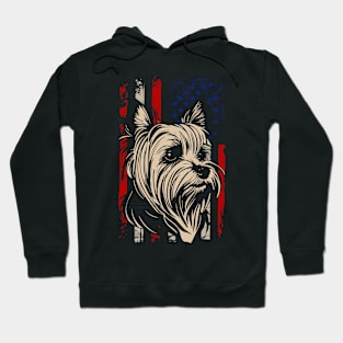 Elegant Emissaries Trendy Tee for Fans of Yorkshire Terriers Hoodie